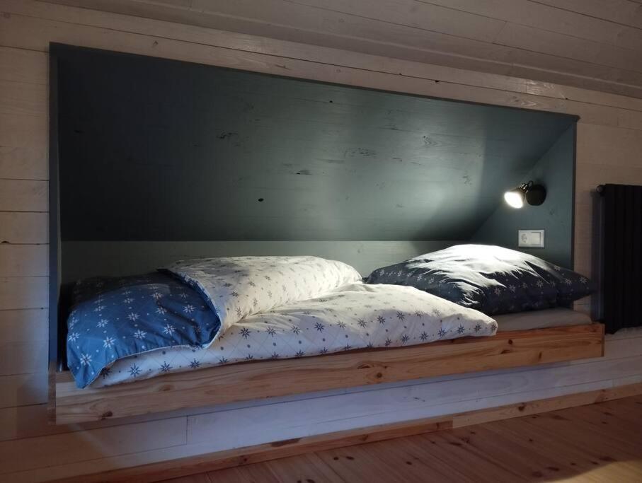 Gemuetliches Holzhaus Am See Warin Extérieur photo