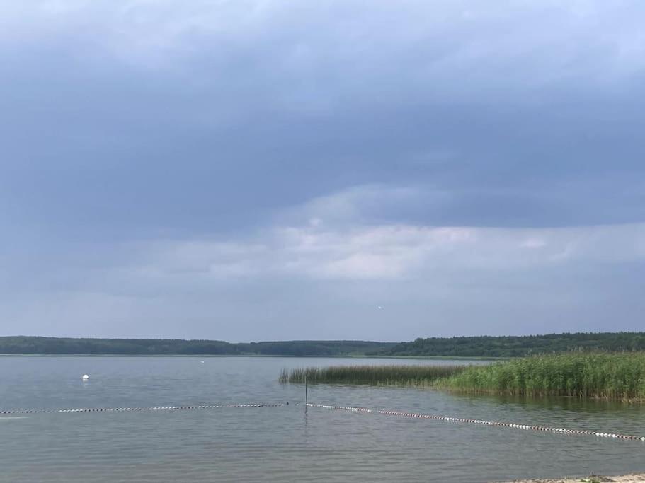 Gemuetliches Holzhaus Am See Warin Extérieur photo